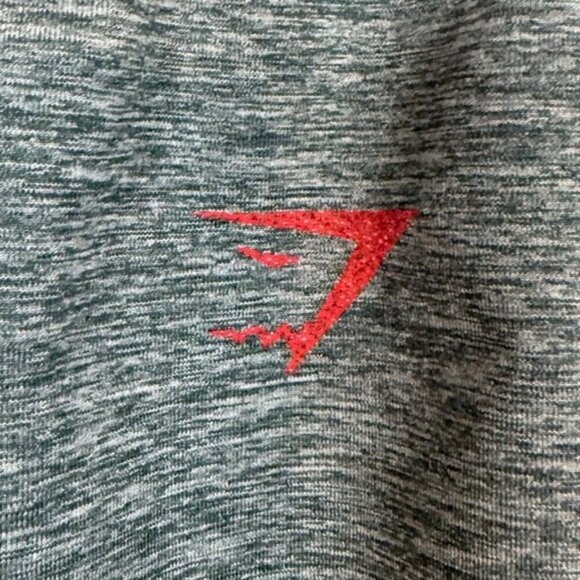 Gymshark Energy+ Seamless Leggings Women’s Size S Charcoal Marl/Red - Picture 7 of 8